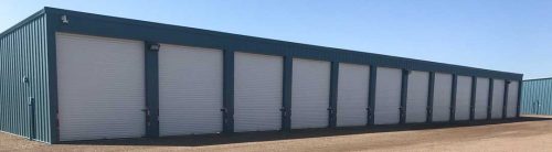 Exterior photo of Calgary self storage units located just north of Airdrie